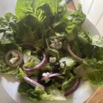 Photo From: Bleu Cheese and Dried Cherry Salad over hearts of romaine