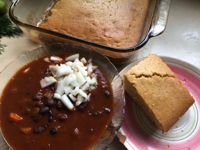 Photo From: Vegetarian Chili with Cornbread